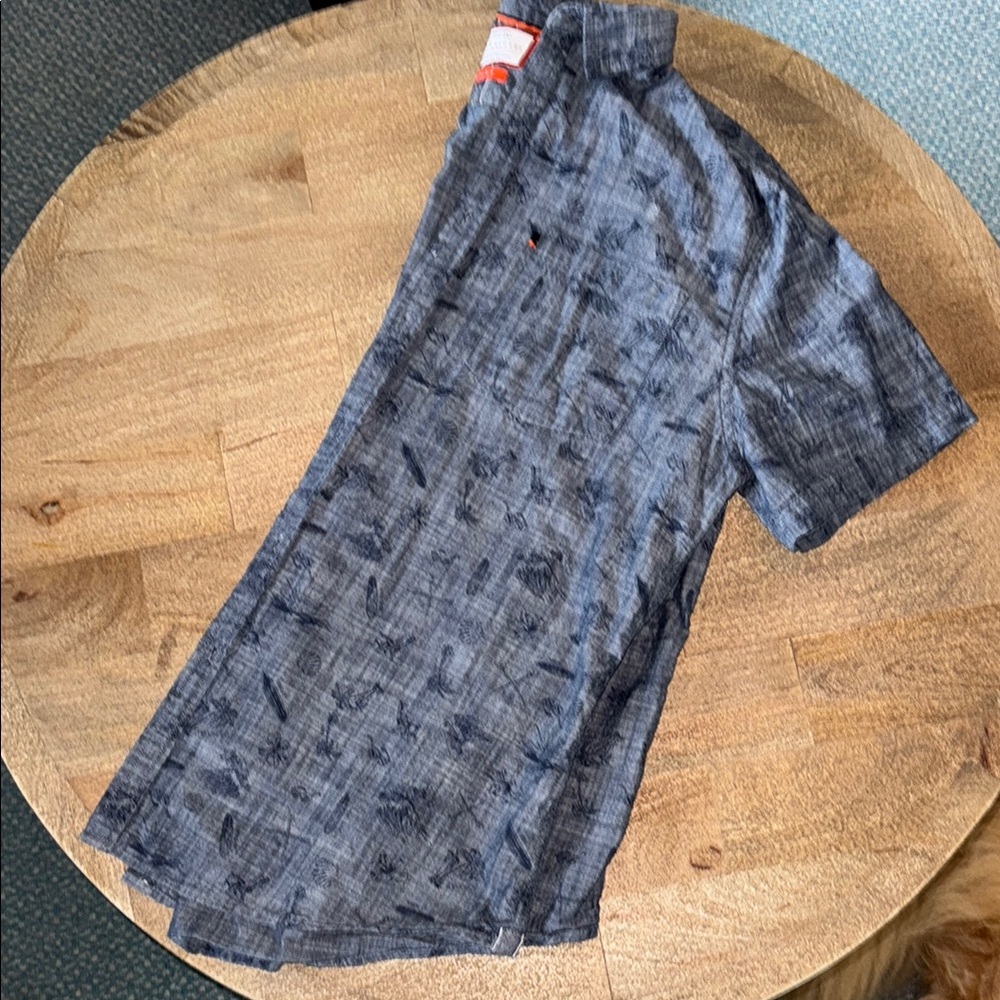 Denim and Flower mens chambray button down